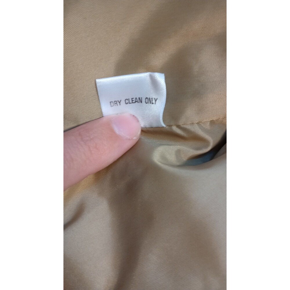 Women's Rafael Khaki Tan Wool Blend Blazer Jacket, Size 14 - Picture 11 of 11